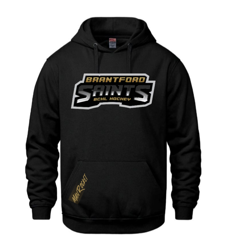 京都サンガF.C. BARL. HOODIE BLACK XL BRANTFORD SAINTS BCHL HOODIE