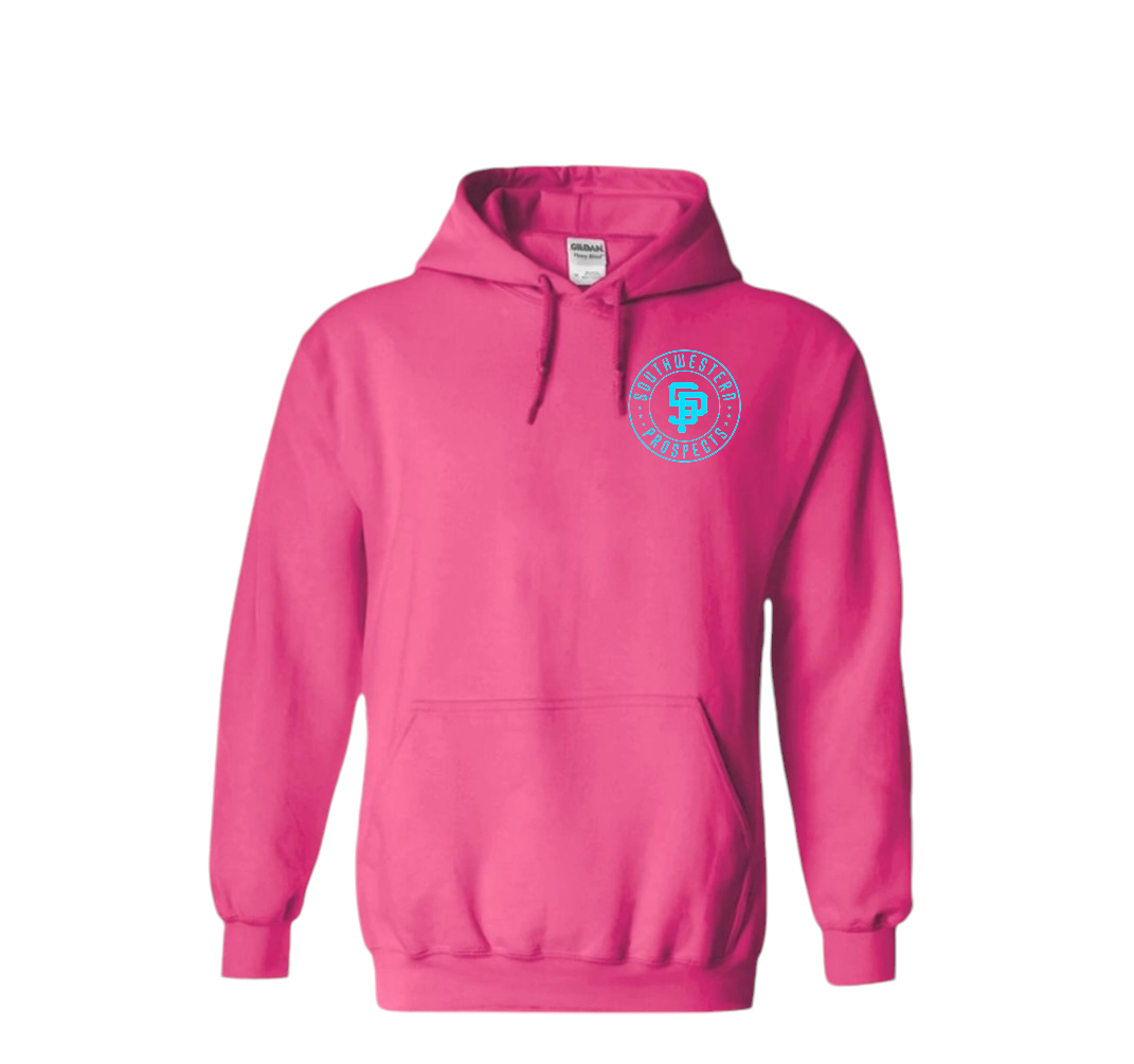 Southwestern Prospects Hoodie | Chest Logo + Back Hoodie Logo