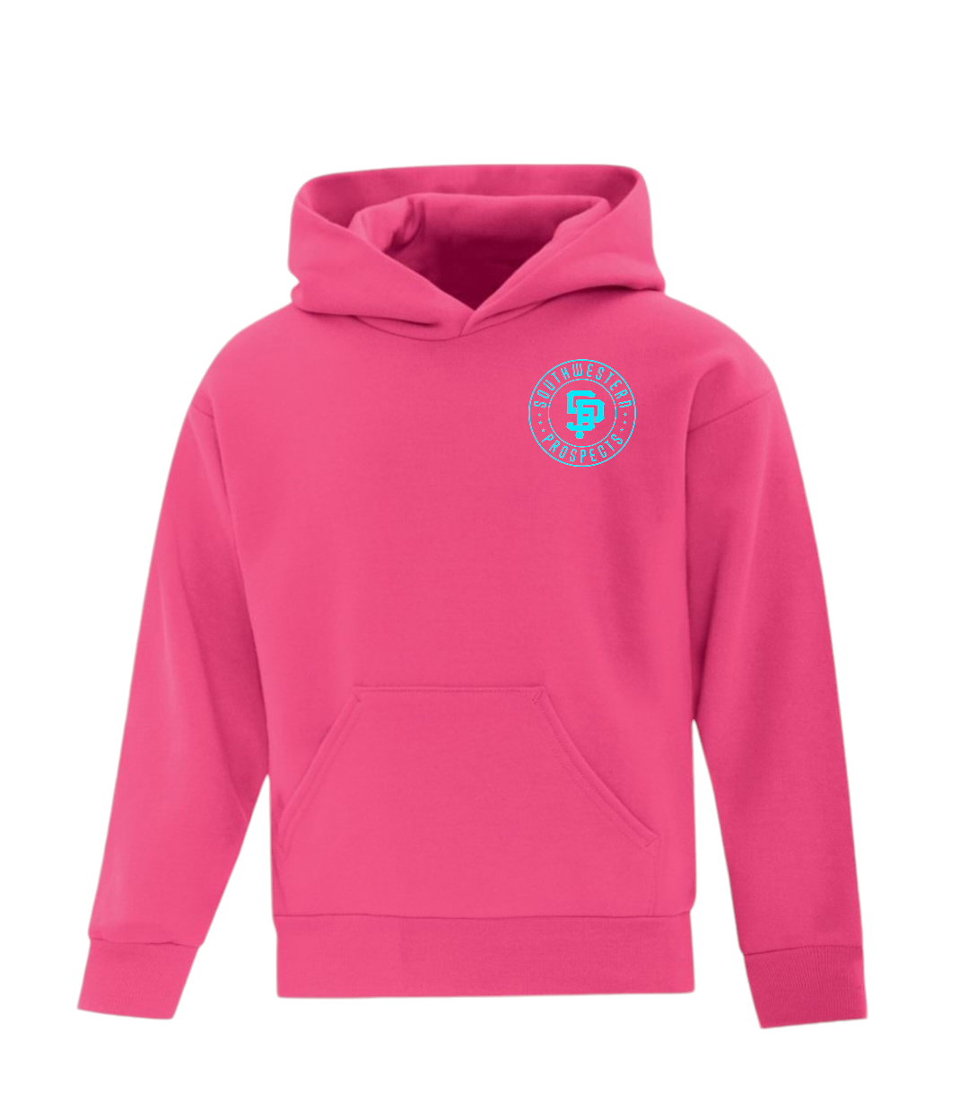 Southwestern Prospects Hoodie (Youth) | Chest Logo + Back Hoodie Logo