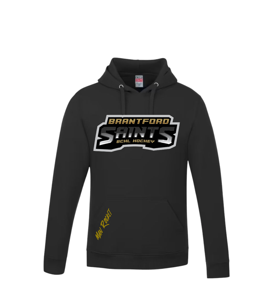 Brantford Saints Black Hoodie