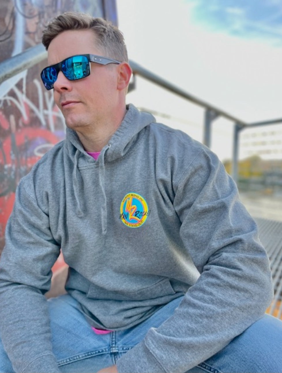 Comfortable Dark Grey Hoodie