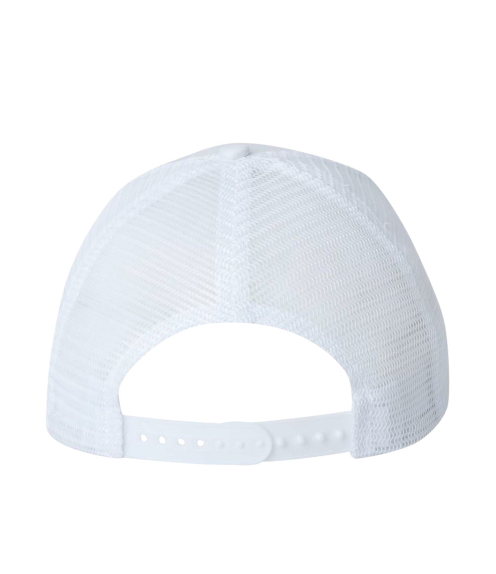 Royals White Mesh Snap Back