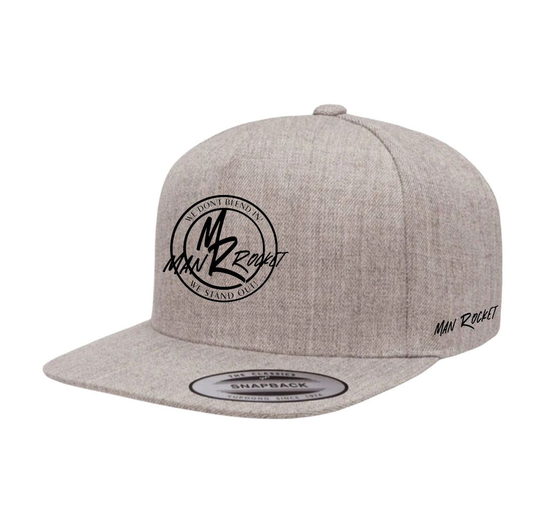 Grey Man Rocket Snap Back