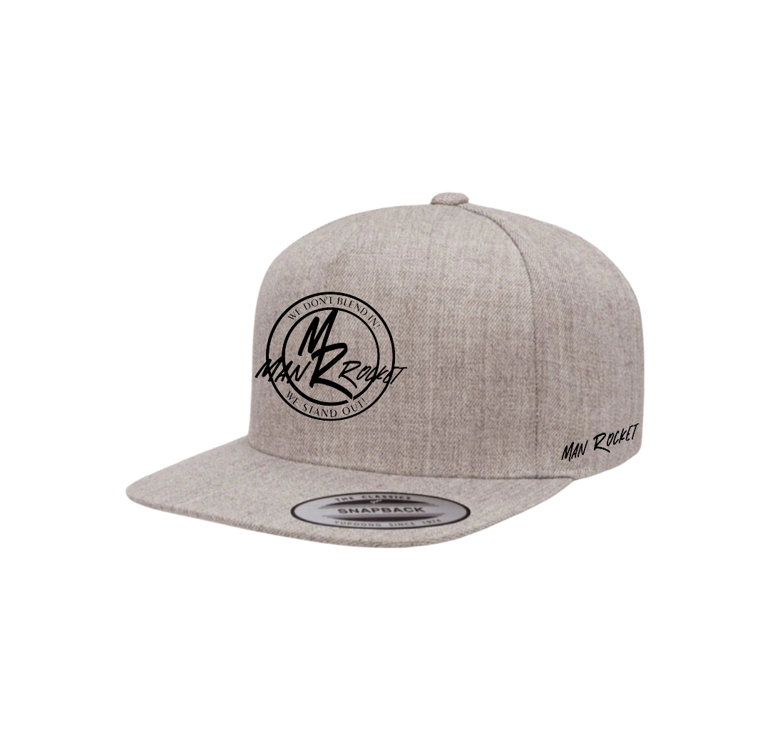 Grey Man Rocket Snap Back