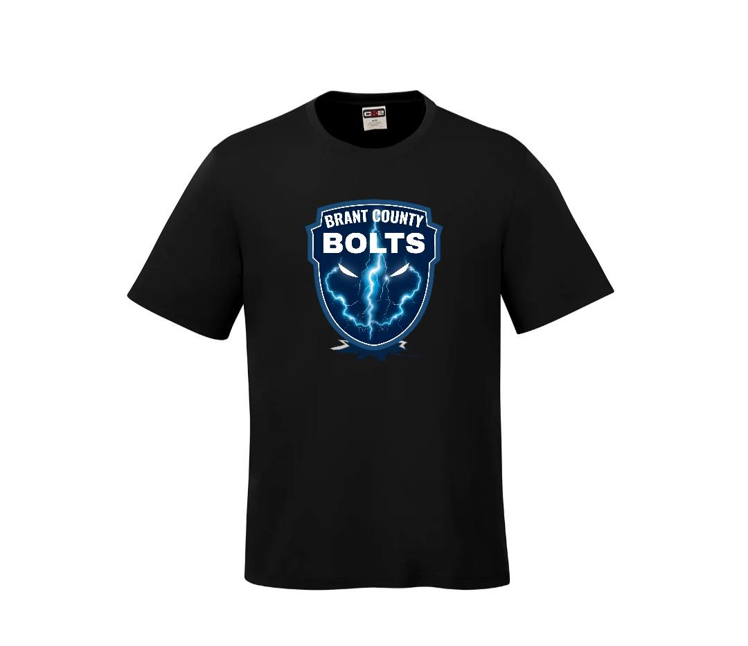 Brant County Bolts Logob Tees