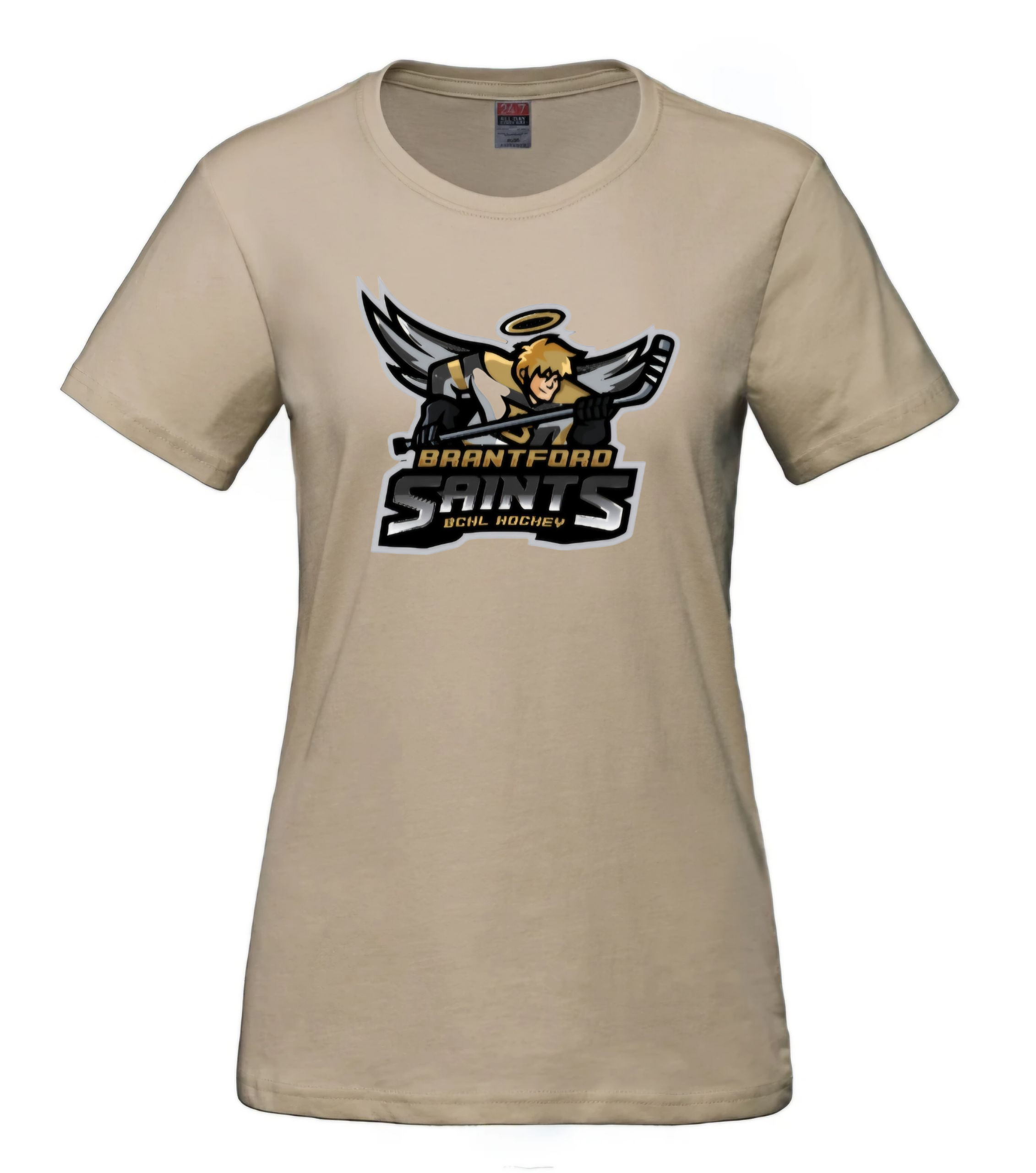 Brantford Saints Lady's crew neck t shirt