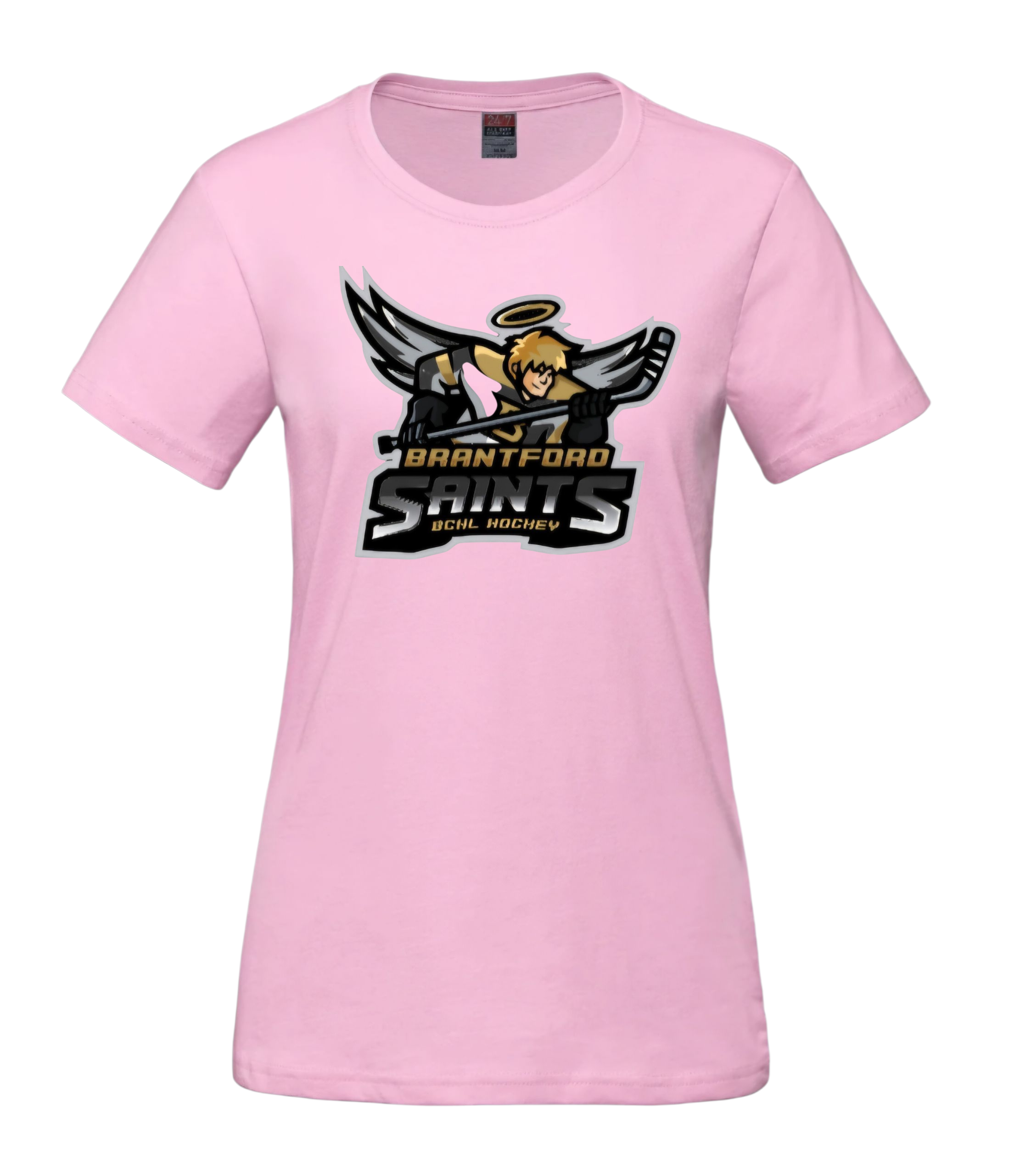 Brantford Saints Lady's crew neck t shirt
