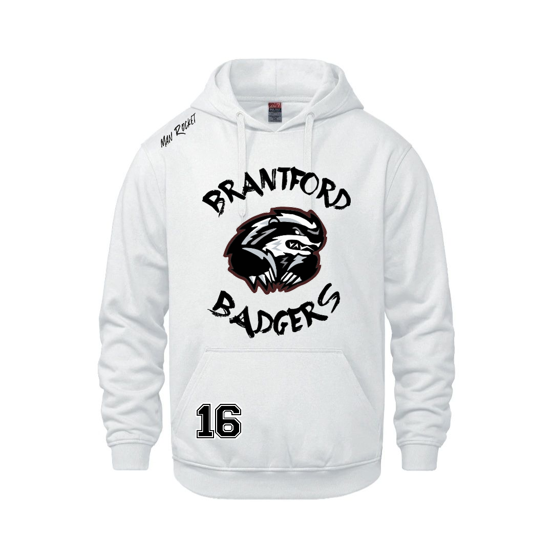 Brantford Badgers Personalized Hoodie