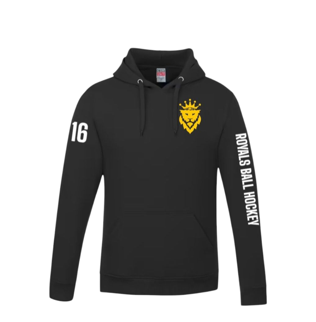 Customized Black Royals Hoodie
