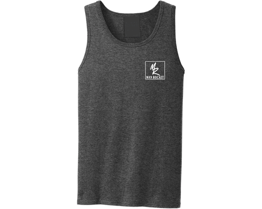 Tank Top Grey With Back Design