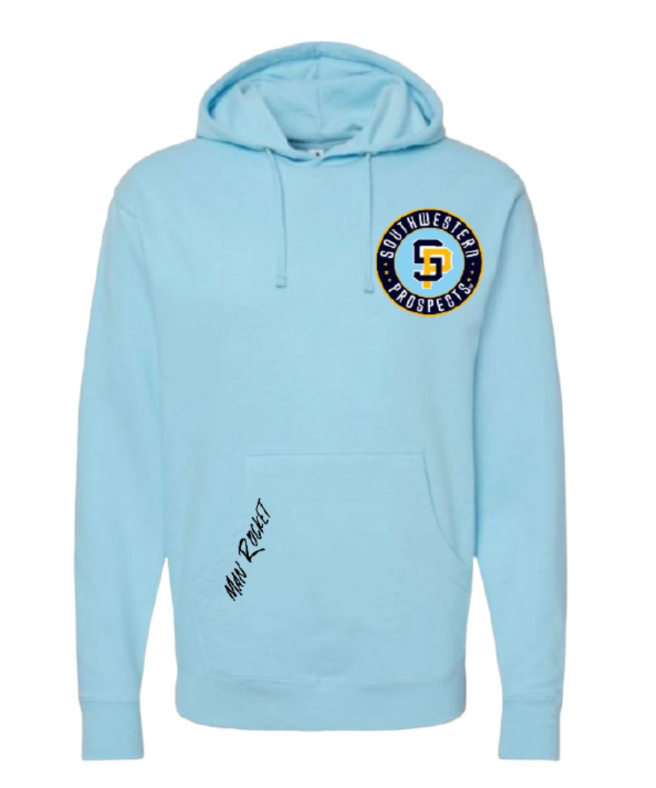 Southwestern Prospects Hoodie | Chest Logo + Pocket Logo