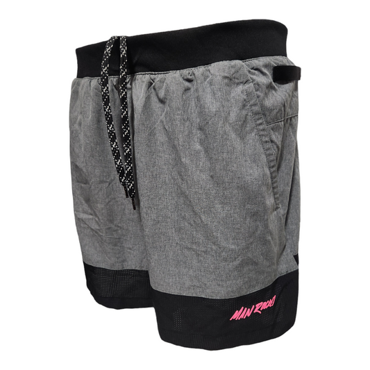 Men's Black/Grey Gym Shorts.