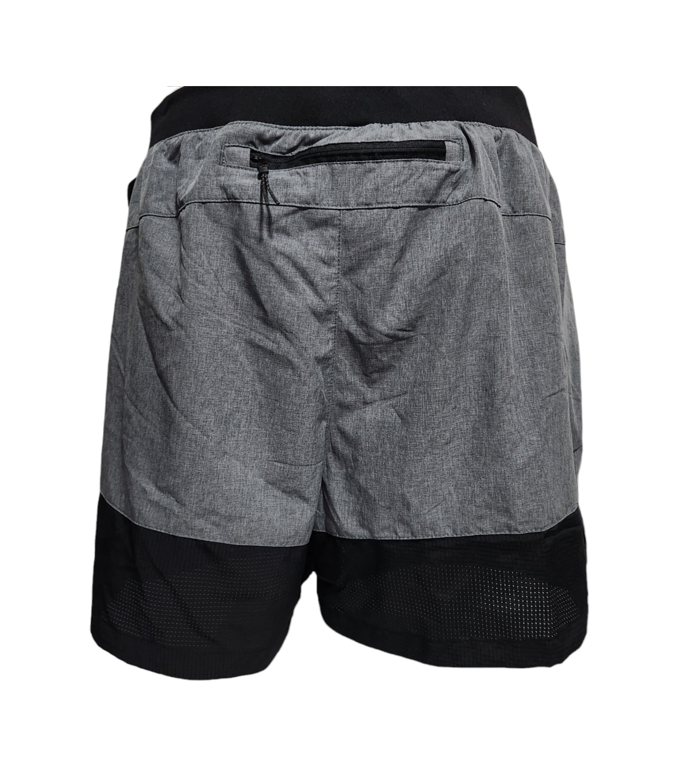 Men's Black/Grey Gym Shorts.