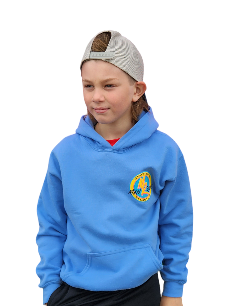 Youth Hoodie Light Blue
