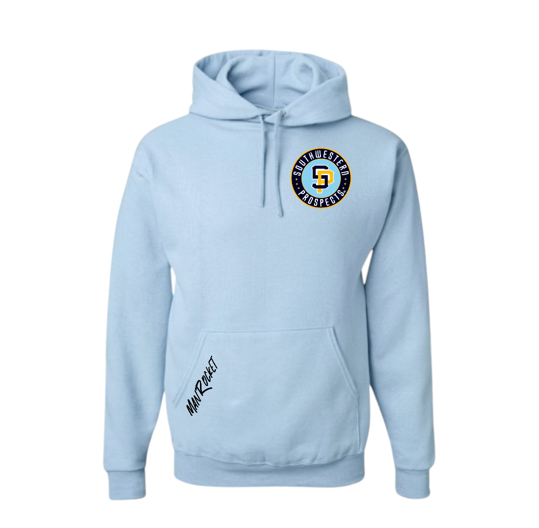 Southwestern Prospects Hoodie (Youth) | Chest Logo + Pocket Logo