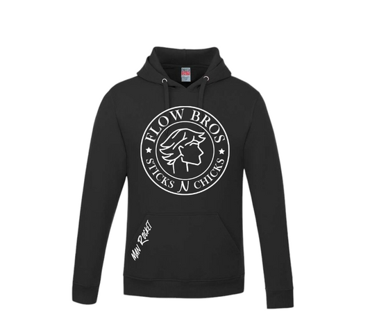 Flow Bros Black Hoodie