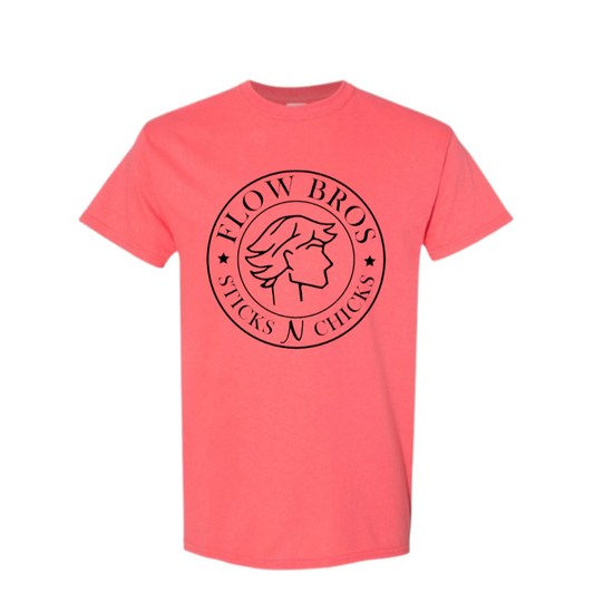 Flow Bros Coral Silk Tee