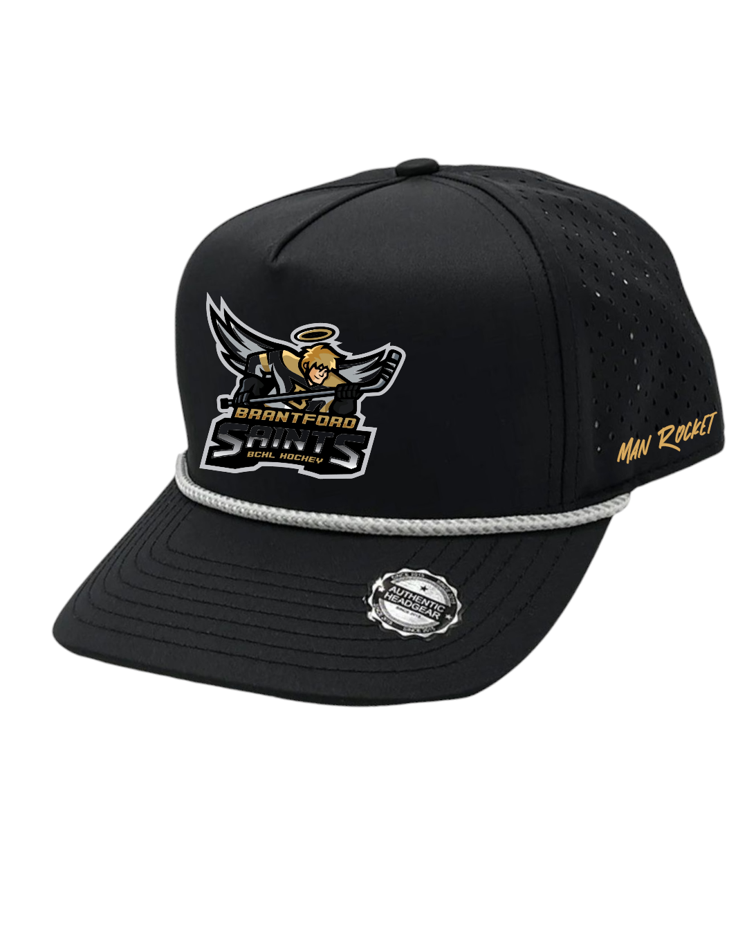 Brantford Saints Black Hat