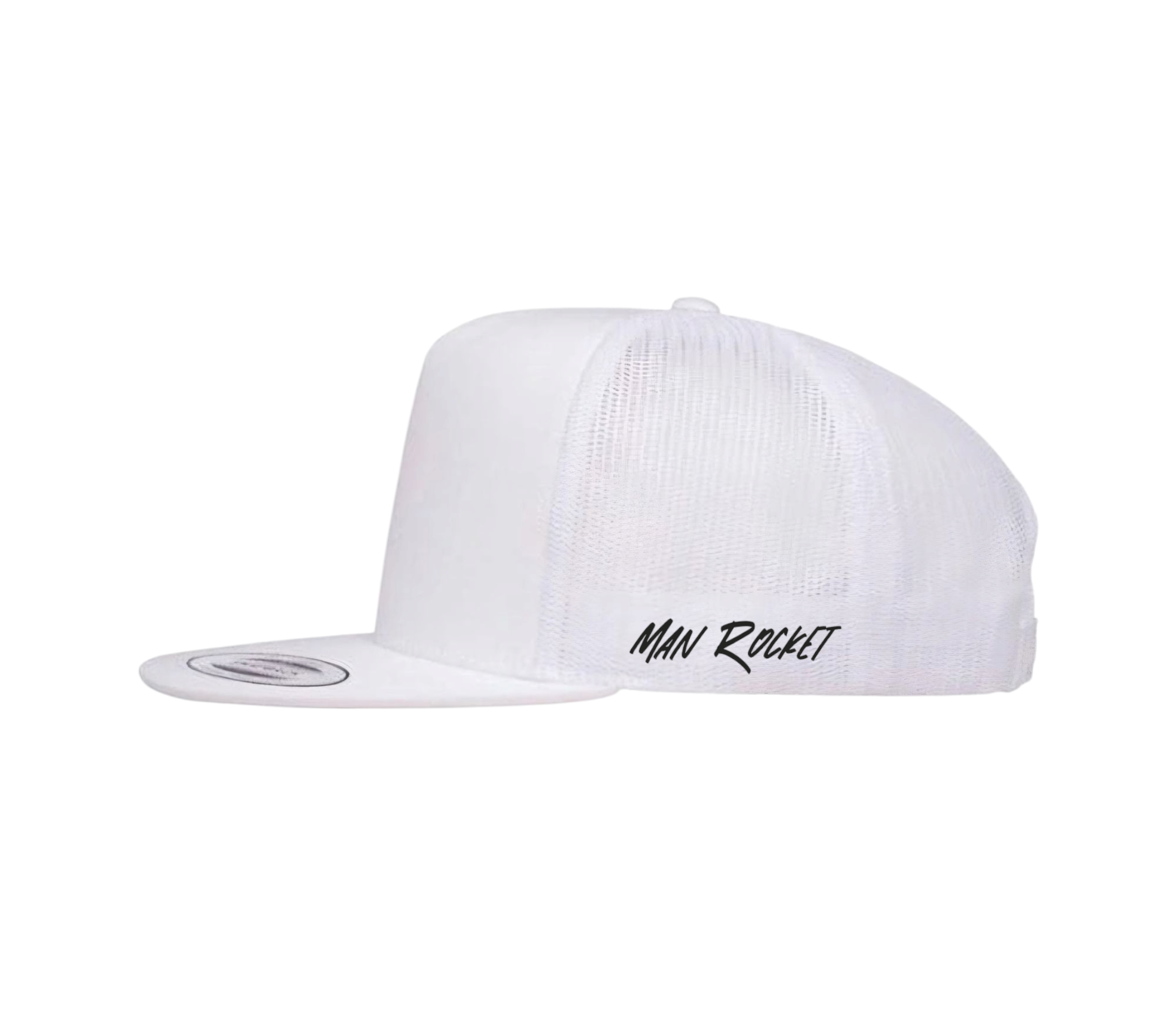 Neon Yellow Man Rocket Hat