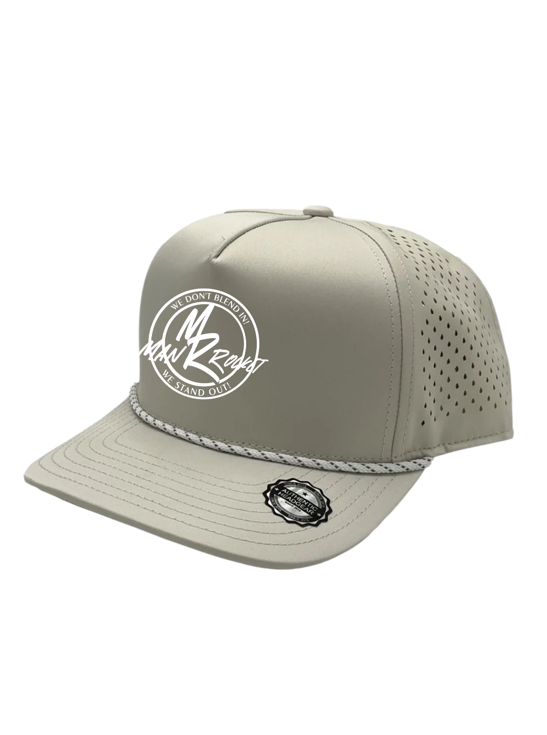 Man Rocket Sand Color Snapback