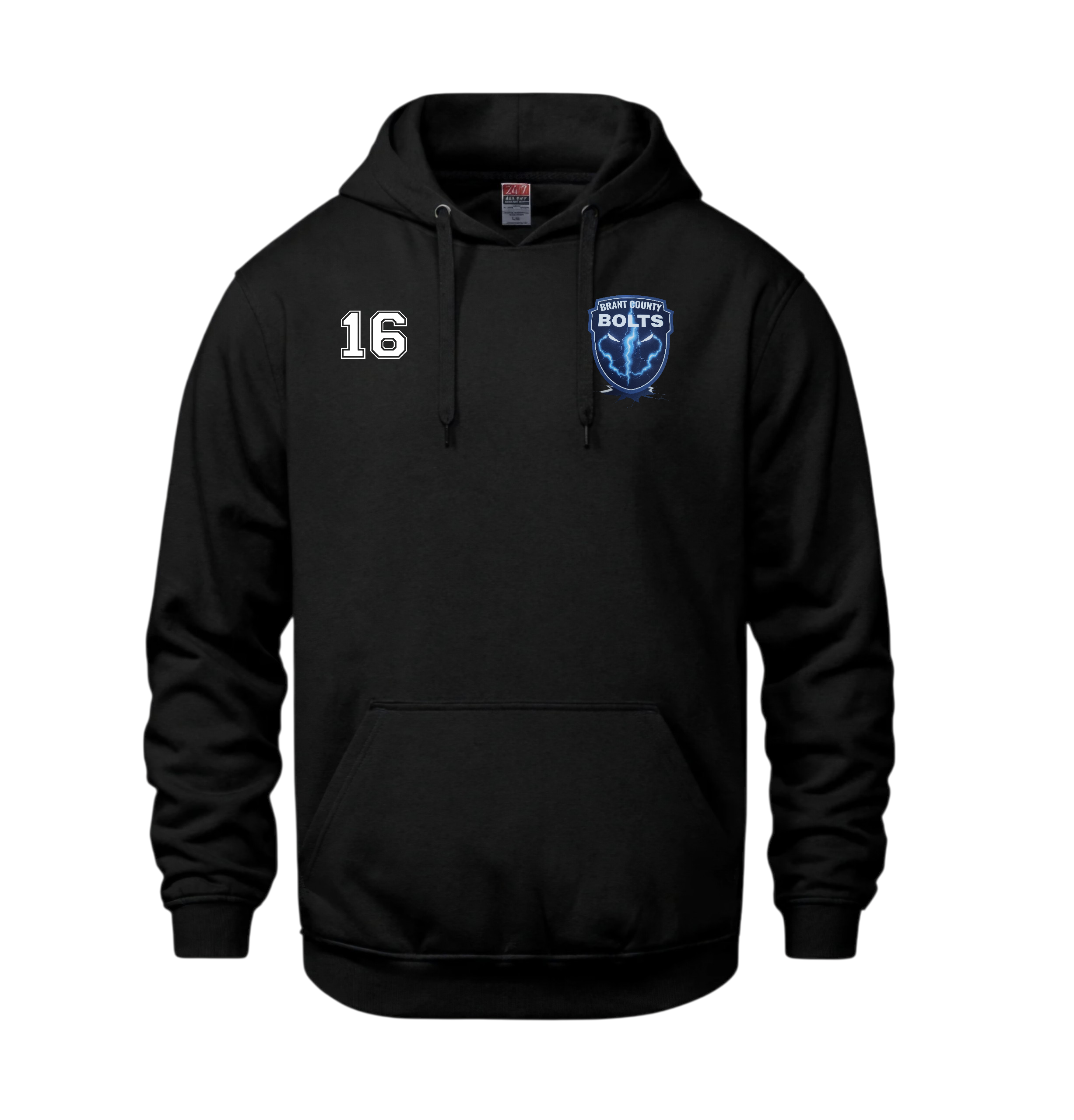 Brantford County Bolts Hoodie