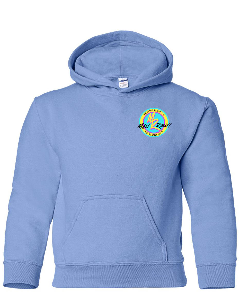 Youth Hoodie Light Blue