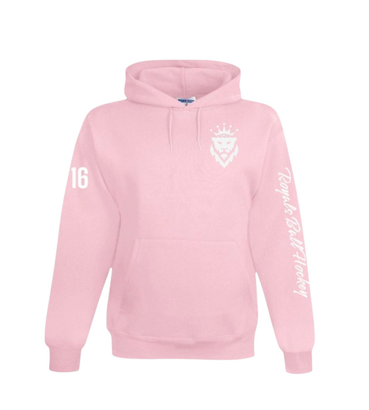 Customized Pink Royals Hoodie
